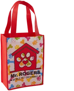 Personalized Sublimated Non-Woven Mini Tote Bag