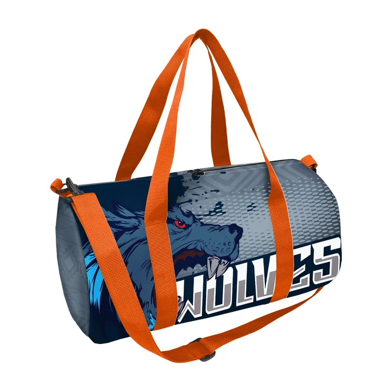 Side profile revealing how much depth the duffel offers
