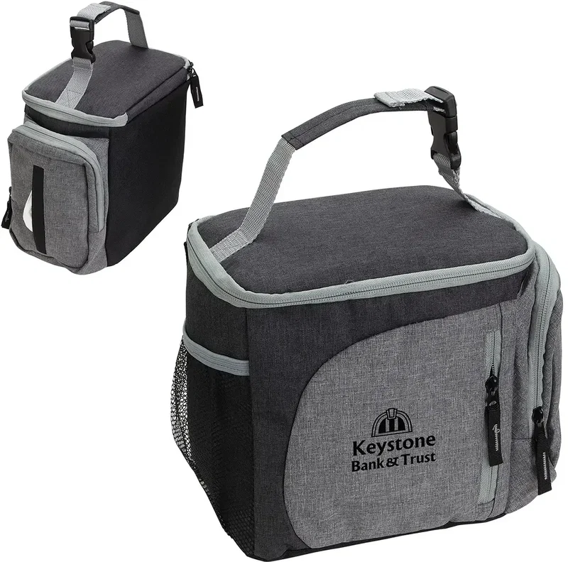 Custom Summit Insulated Cooler Bag with Personalized Napkin Dispenser — view 6
