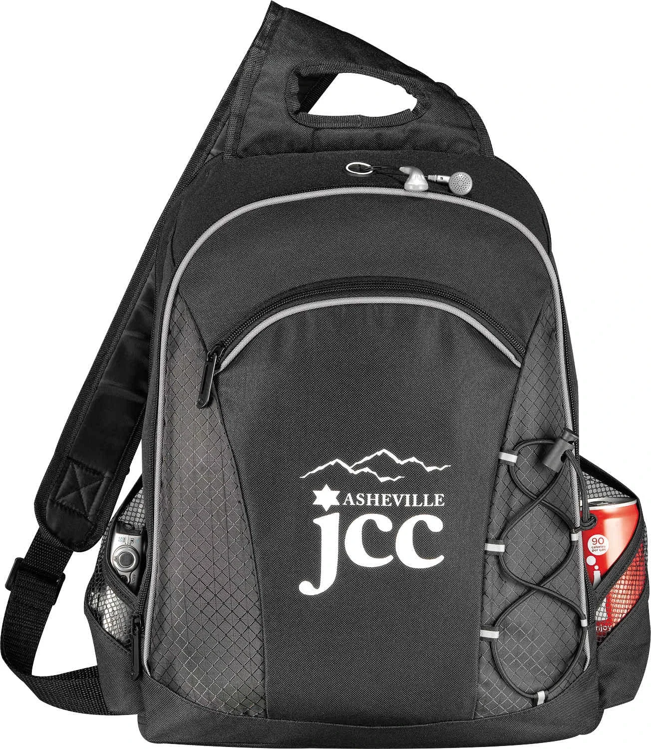 Custom Summit TSA Laptop Sling Backpack (15") — view 10