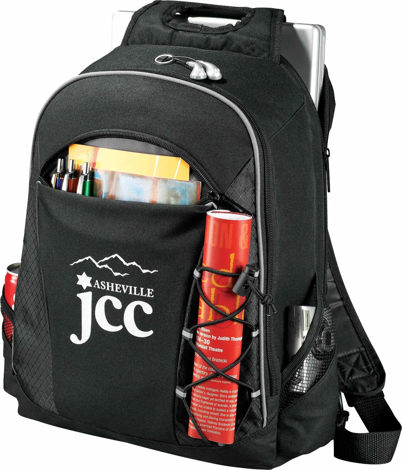Custom Summit TSA Laptop Sling Backpack (15") — view 14