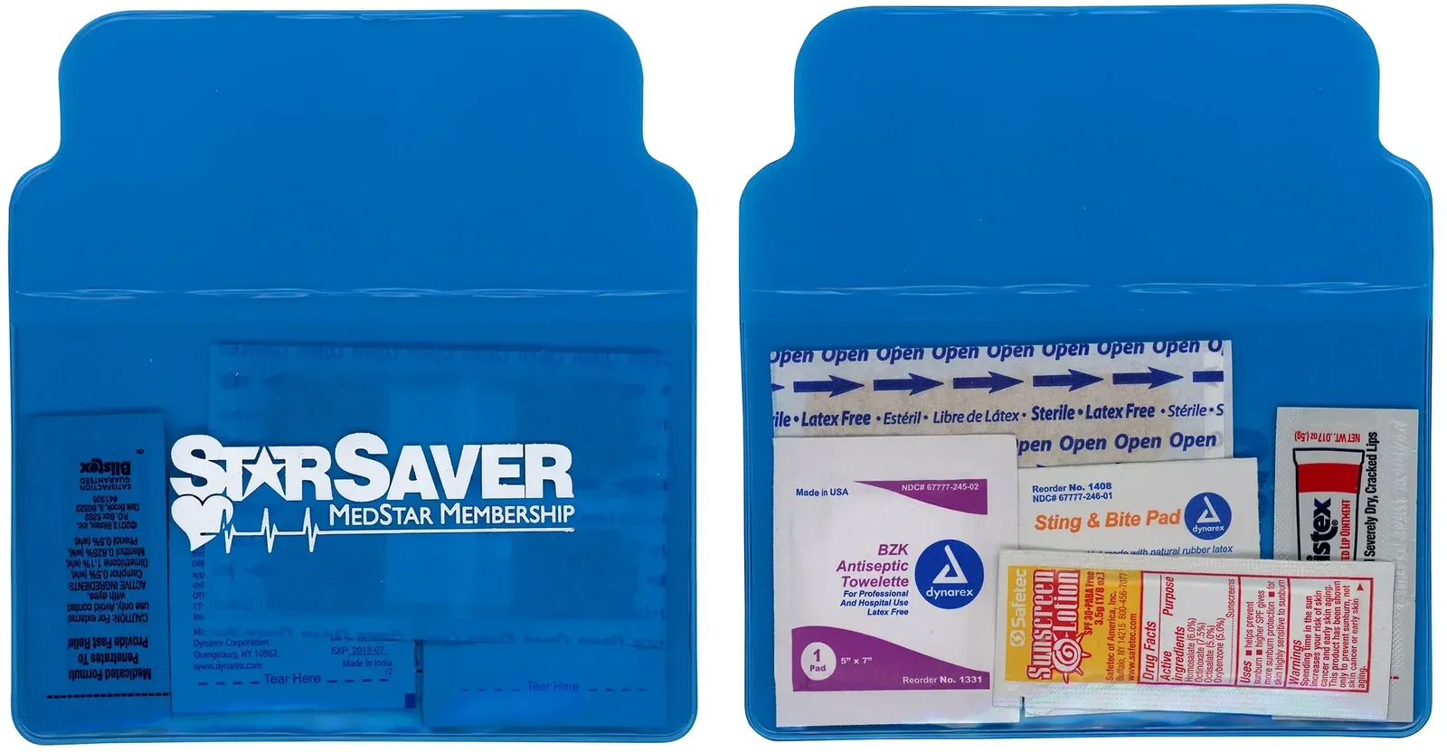 Personalized Translucent Vinyl Sun Care Purse — view 4