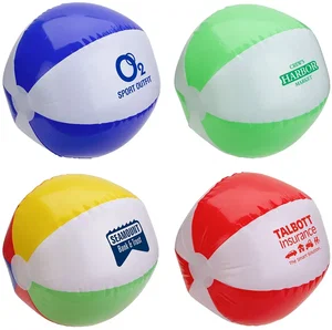 Custom Sunburst 16" Inflatable Beach Ball