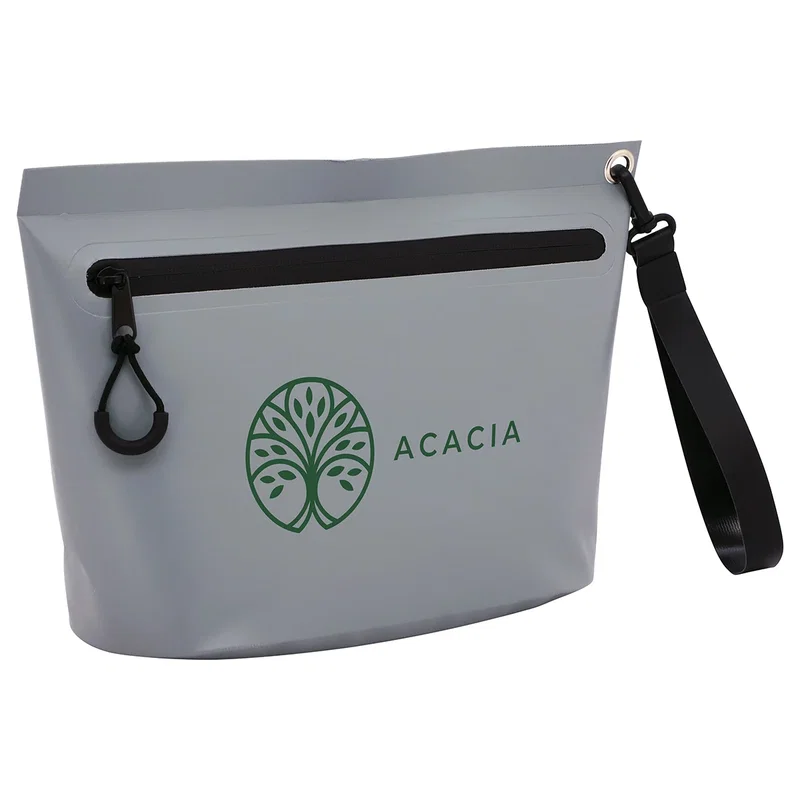 Sunfish water-resistant tarpaulin bag roll-top detail