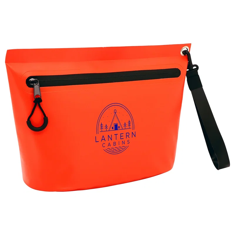 Custom Sunfish tarpaulin bag strap and buckle detail