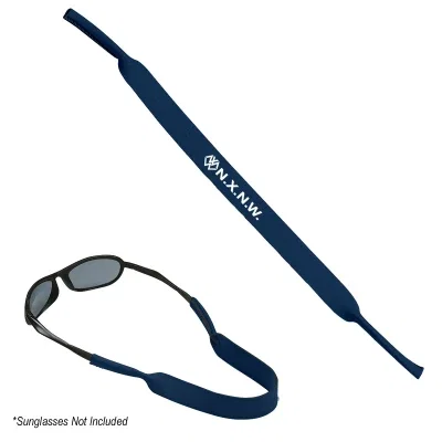 Navy strap photographed from above against a clean background