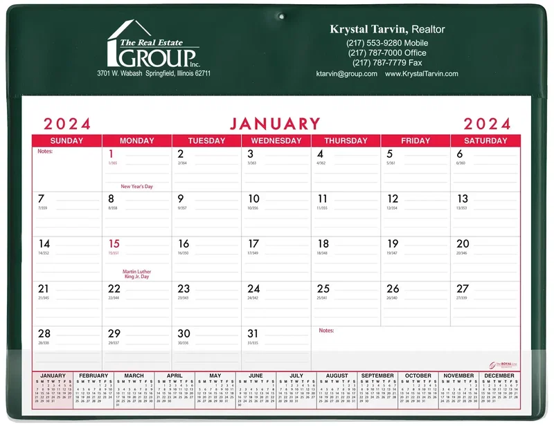 Branded Custom Calendar Pad — view 2