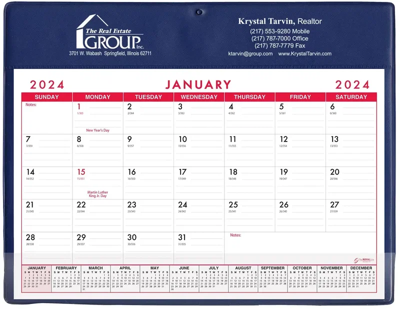 Branded Custom Calendar Pad — view 5