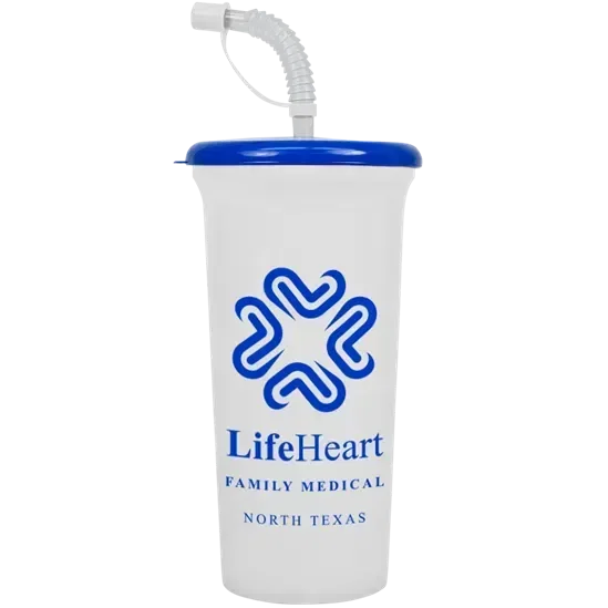 Supersize Sipper Cup with Straw Lid (32 oz.)