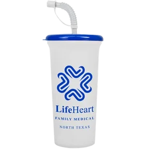 Supersize Sipper Cup with Straw Lid (32 oz.)