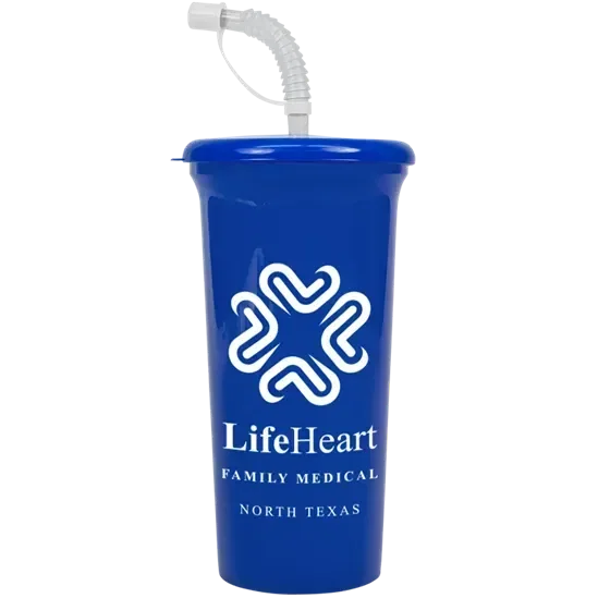 Supersize Sipper Cup with Straw Lid (32 oz.) — view 15