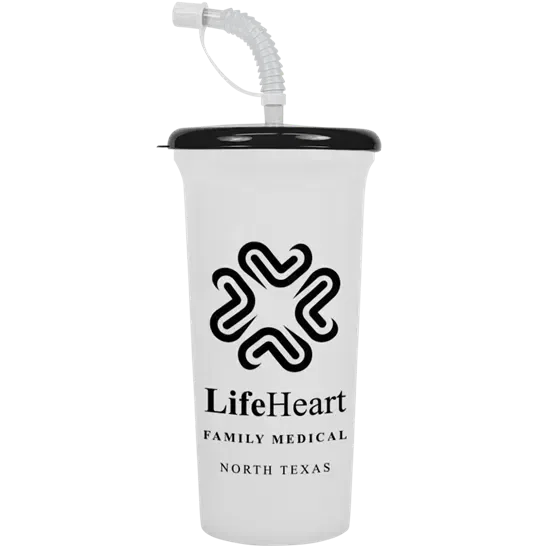 Supersize Sipper Cup with Straw Lid (32 oz.) — view 20