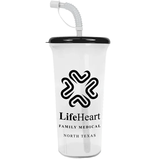 Supersize Sipper Cup with Straw Lid (32 oz.) — view 6