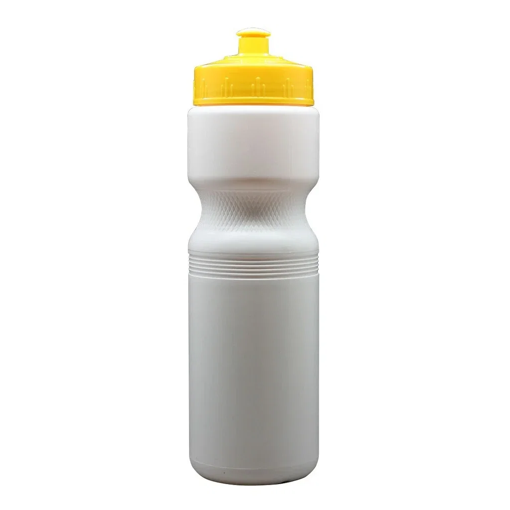 Super Value 28 Oz Bike Bottle — White,Cap Color: Yellow Cap — view 4
