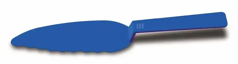 Supreme Pie & Dessert Server. Serrated plastic pie and dessert server for bakery and restaurant giveaways, view 3