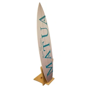 Surfboard - 68" Wood Display 