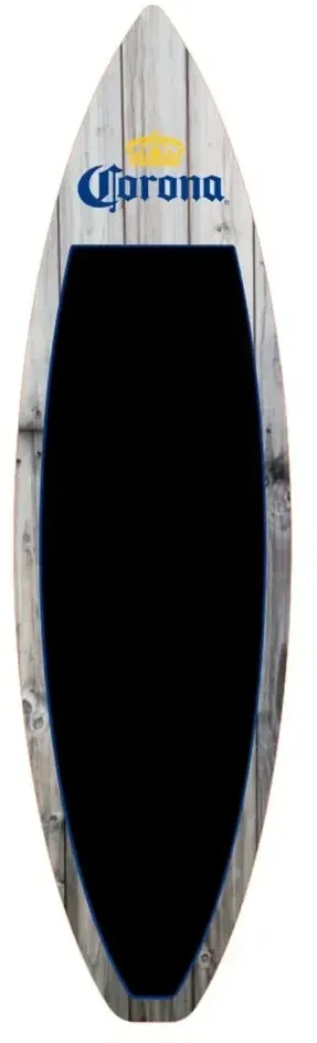 Surfboard - 68" Wood - Write On / Wipe Off Chalkboard Surface — view 3