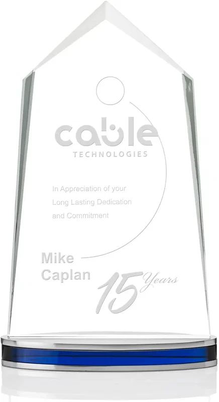Personalized Swansea Starfire Award — view 2