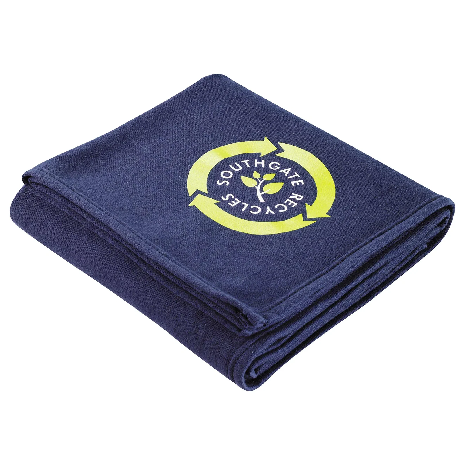 Custom Cotton Blend Sweatshirt Blanket -  50" x 60" — view 14