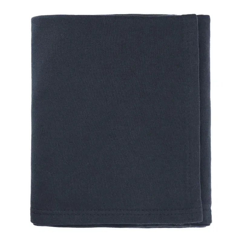 Custom Cotton Blend Sweatshirt Blanket - 50" x 60" — view 2