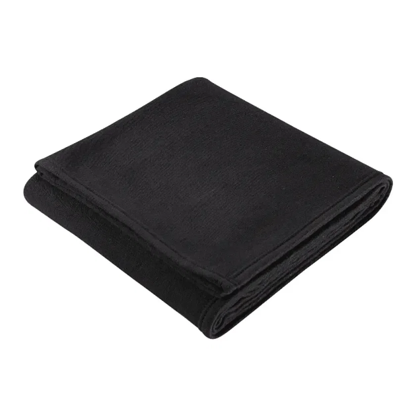 Custom Cotton Blend Sweatshirt Blanket -  50" x 60" — view 6