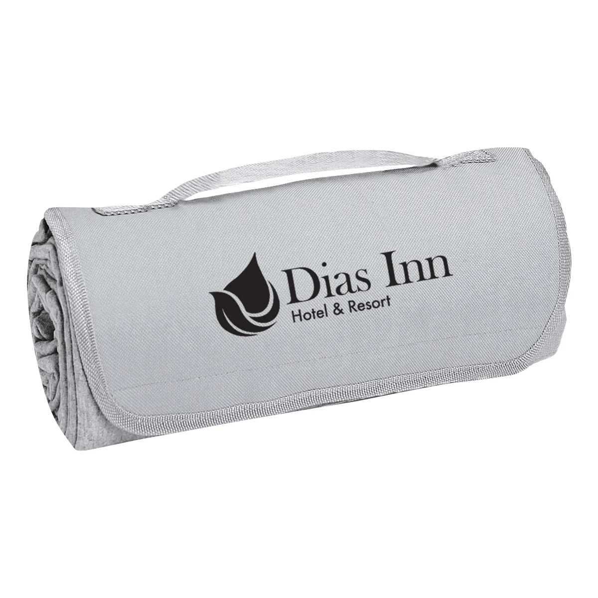 Dark blue roll photographed from the front