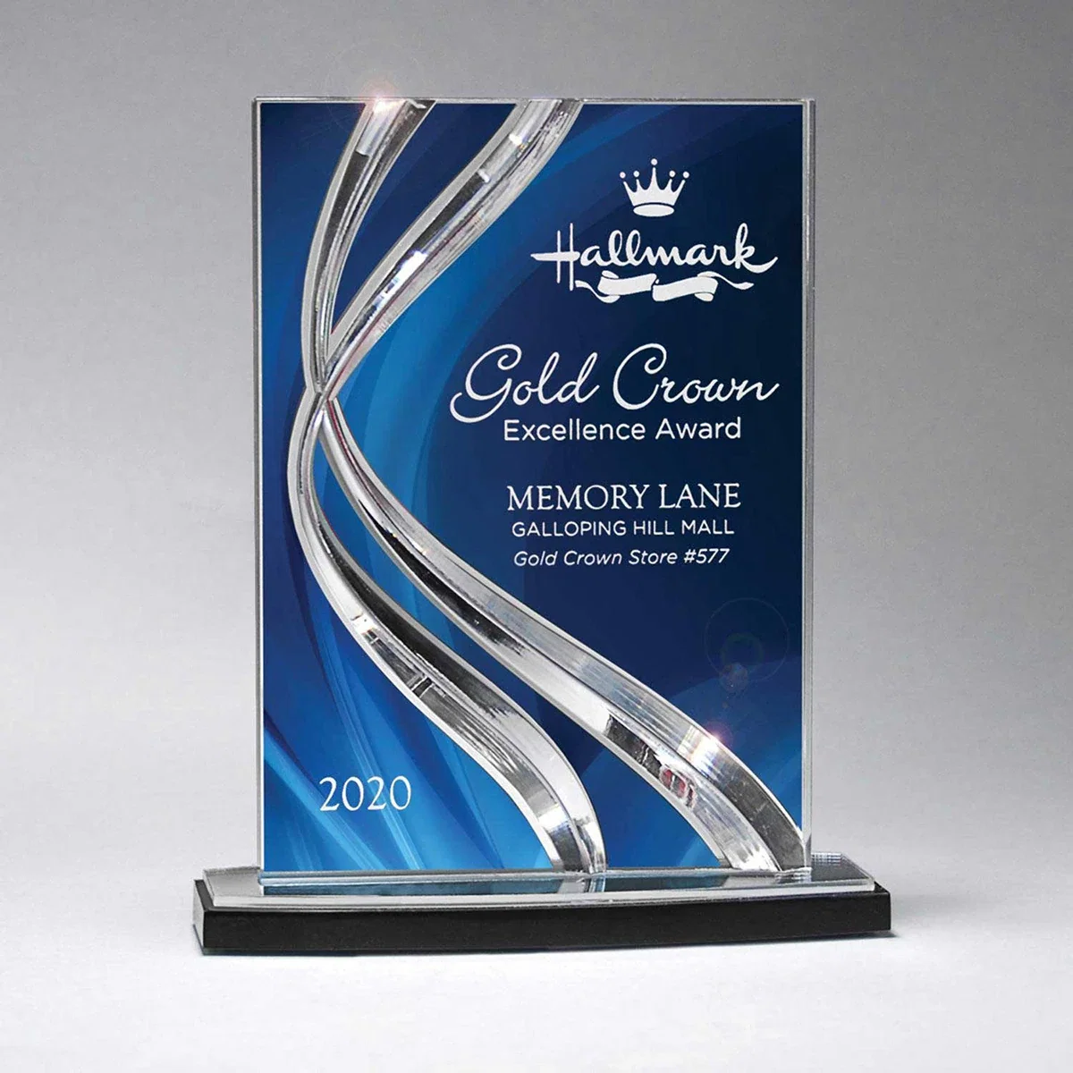Sweeping Ribbon Award — Small, Medium & Large — view 2
