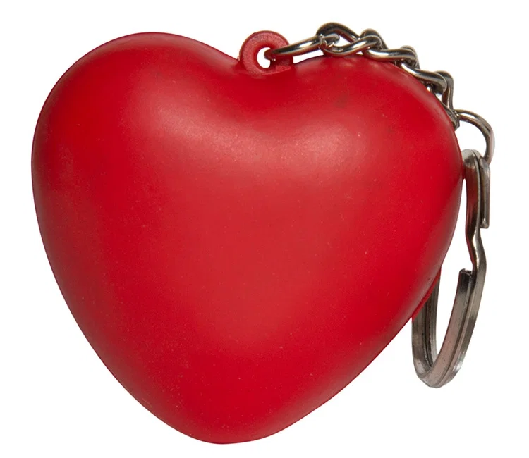 Heart Keyring Stress Reliever — view 2
