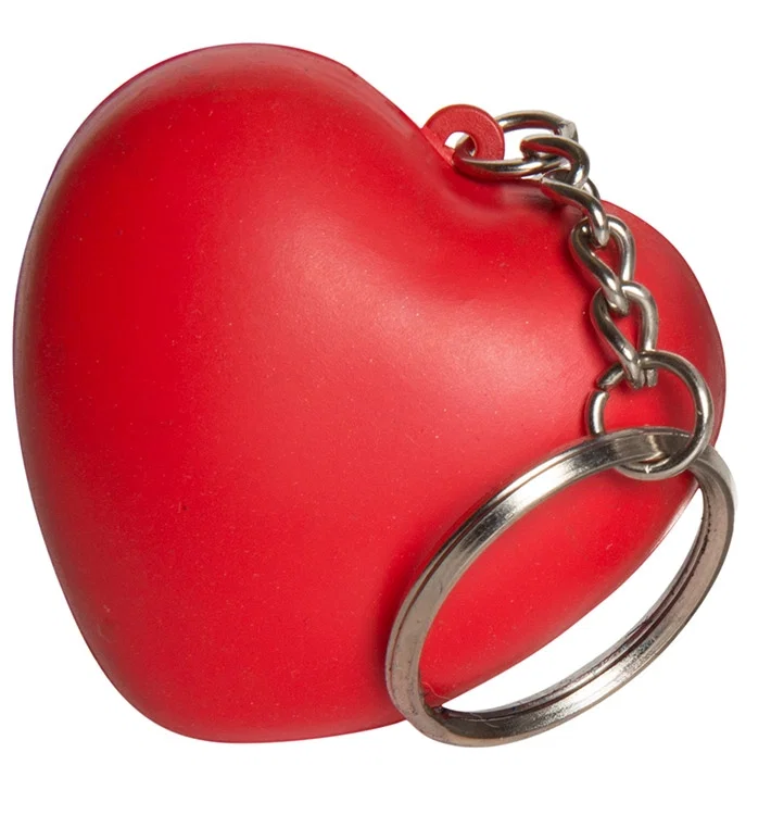 Heart Keyring Stress Reliever — view 4