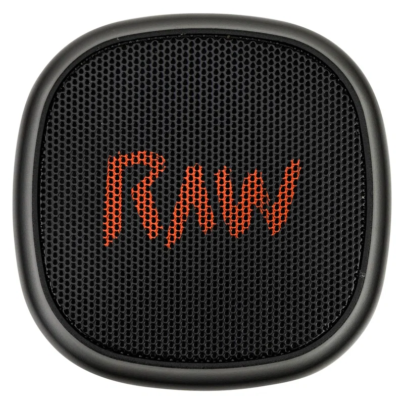 Swing 3W Mono Wireless Speaker in use, streaming audio on a desk