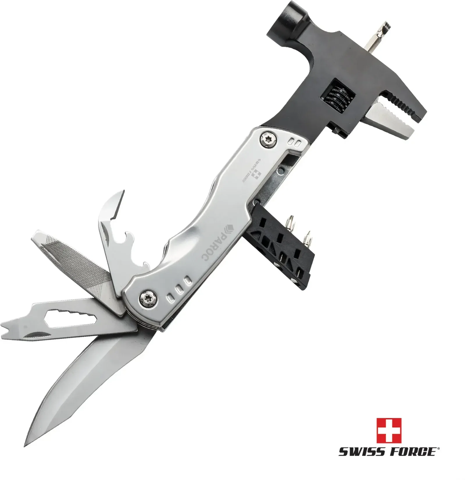 Swiss Force® Vagabond Multitool Hammer Wrench - Custom Logo — view 3