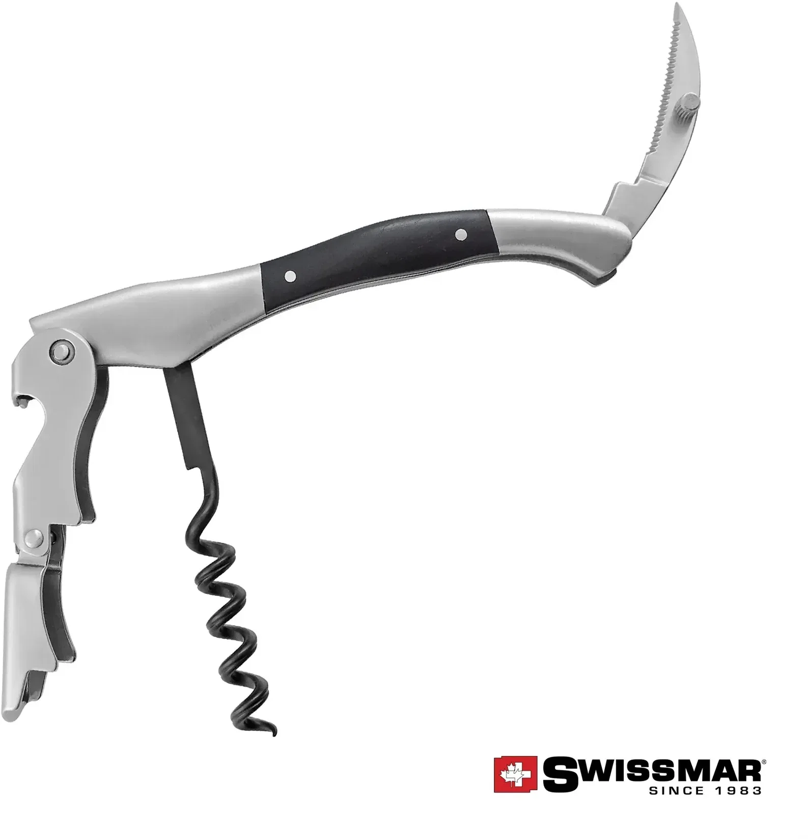 Swissmar® 2-Step SS Waiter's Corkscrew — view 2