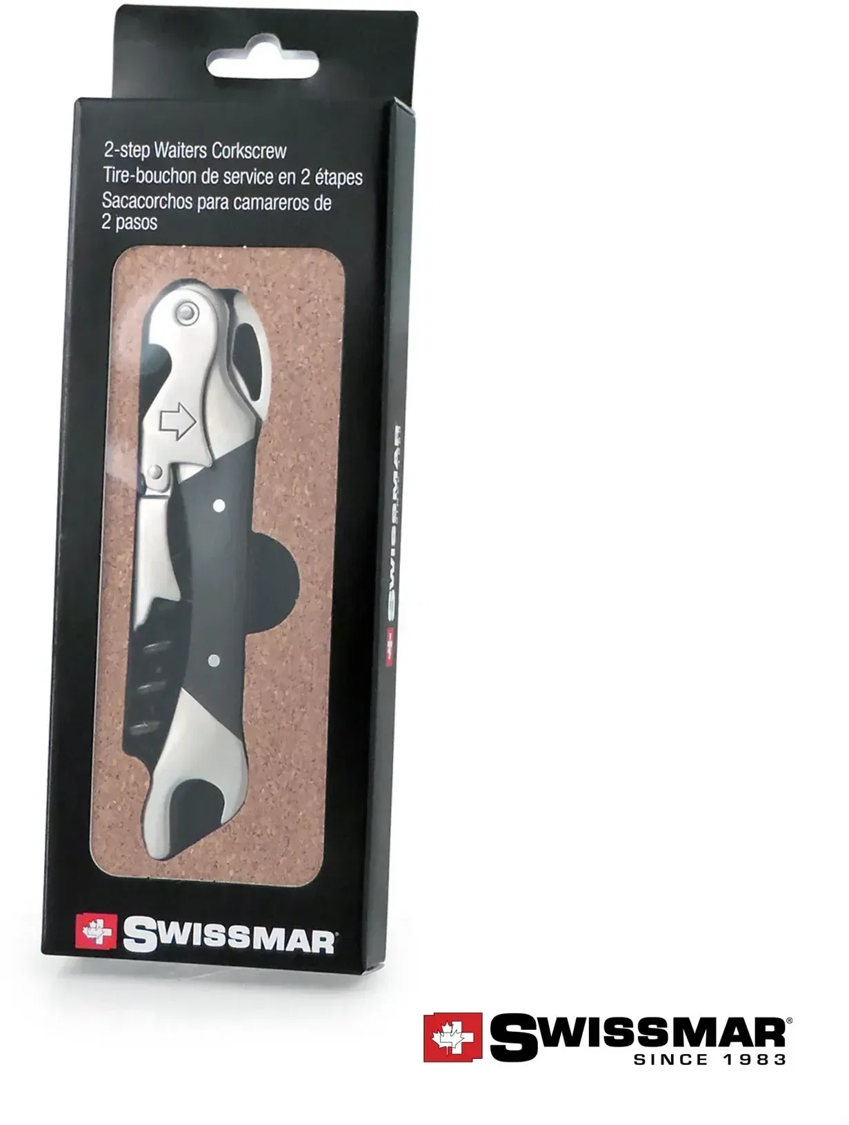Swissmar® 2-Step SS Waiter's Corkscrew — view 3
