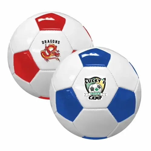 Synthetic Leather Soccer Ball (Colors) — view 4