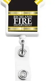 T-shirt Shape Retractable Id Badge Reel — view 12