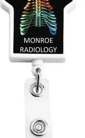 T-shirt Shape Retractable Id Badge Reel — view 3
