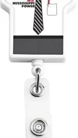 T-shirt Shape Retractable Id Badge Reel — view 5