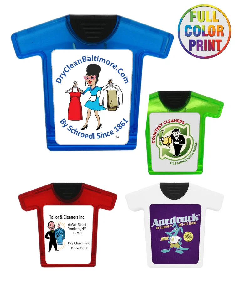 T-Shirt Shaped Magnetic Memo Clip — view 2