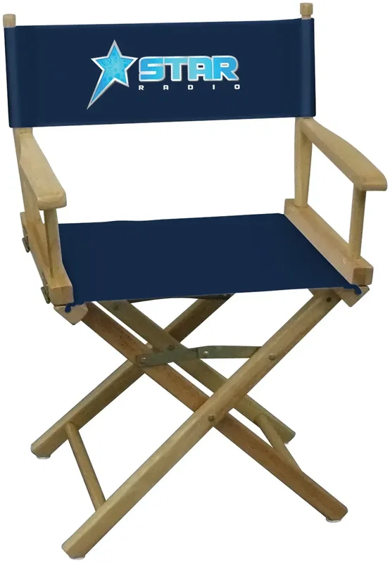 Table-Height Director's Chair (Full-Color Imprint) — view 10
