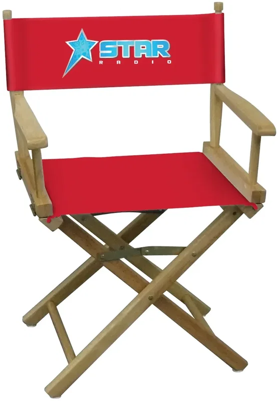 Table-Height Director's Chair (Full-Color Imprint) — view 12