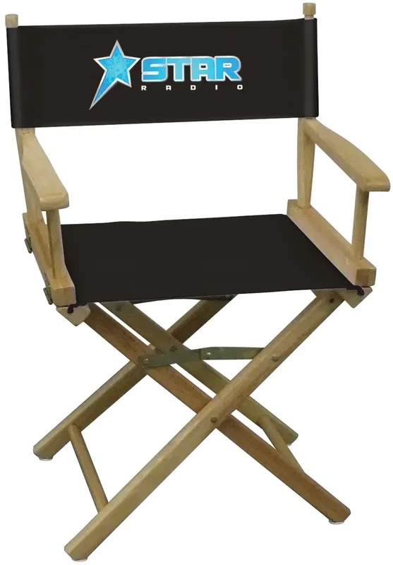 Table-Height Director's Chair (Full-Color Imprint) — view 5