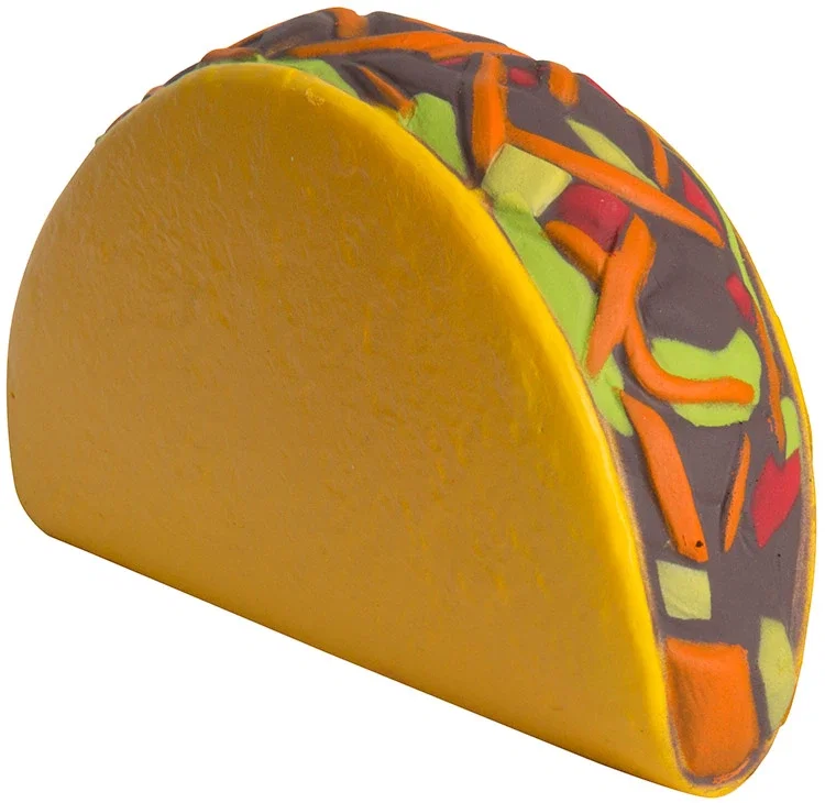 Imprinted Taco Stress Reliever — view 6