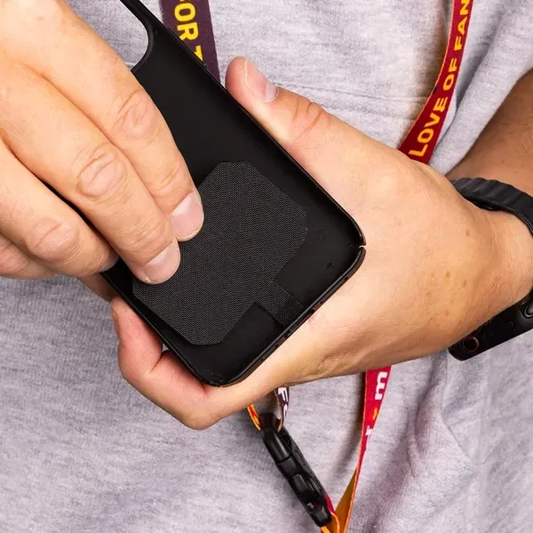 Tacoma Crossbody Phone Lanyard held in hand