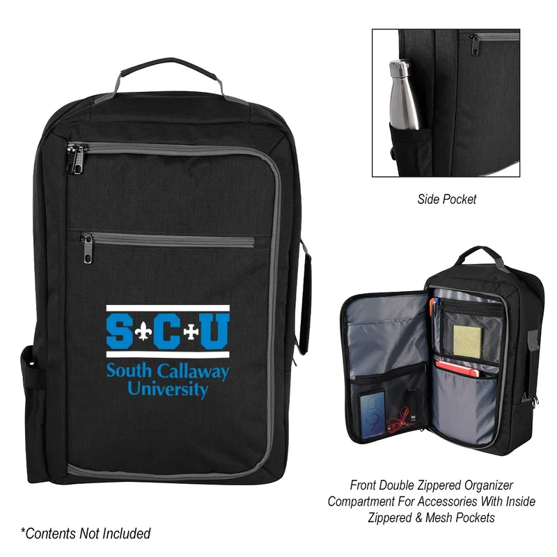 Tacoma Laptop Backpack & Briefcase for 17" Laptop for Travel — view 6