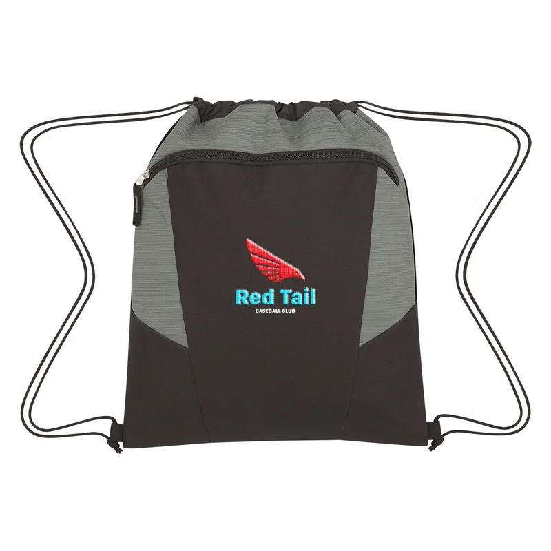 Tahoe Heathered Drawstring Backpack — view 3