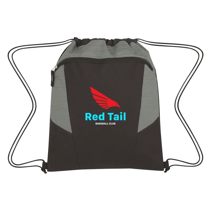 Tahoe Heathered Drawstring Backpack — view 4