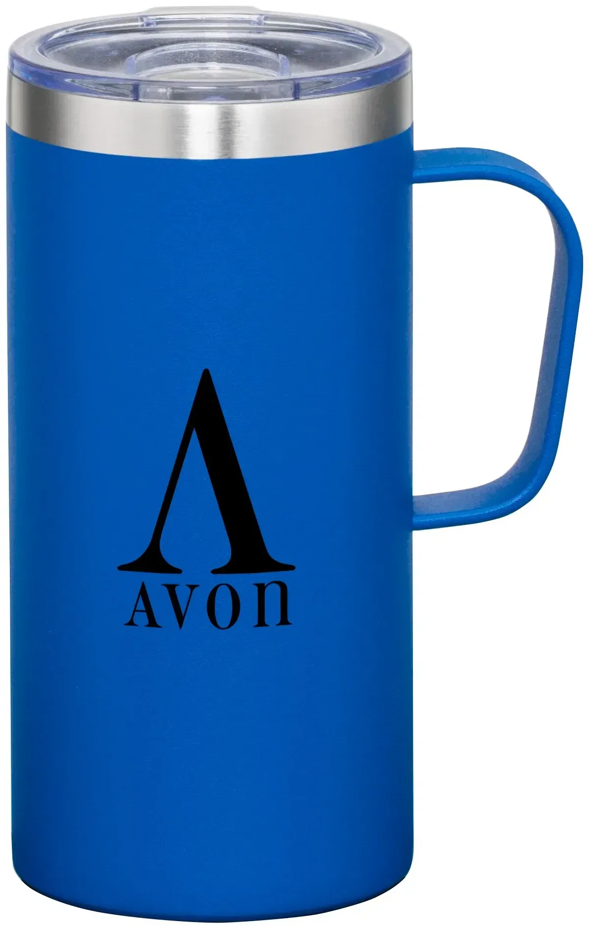 20oz Custom Stainless Steel Taiga Mug with Sliding Lid — view 2