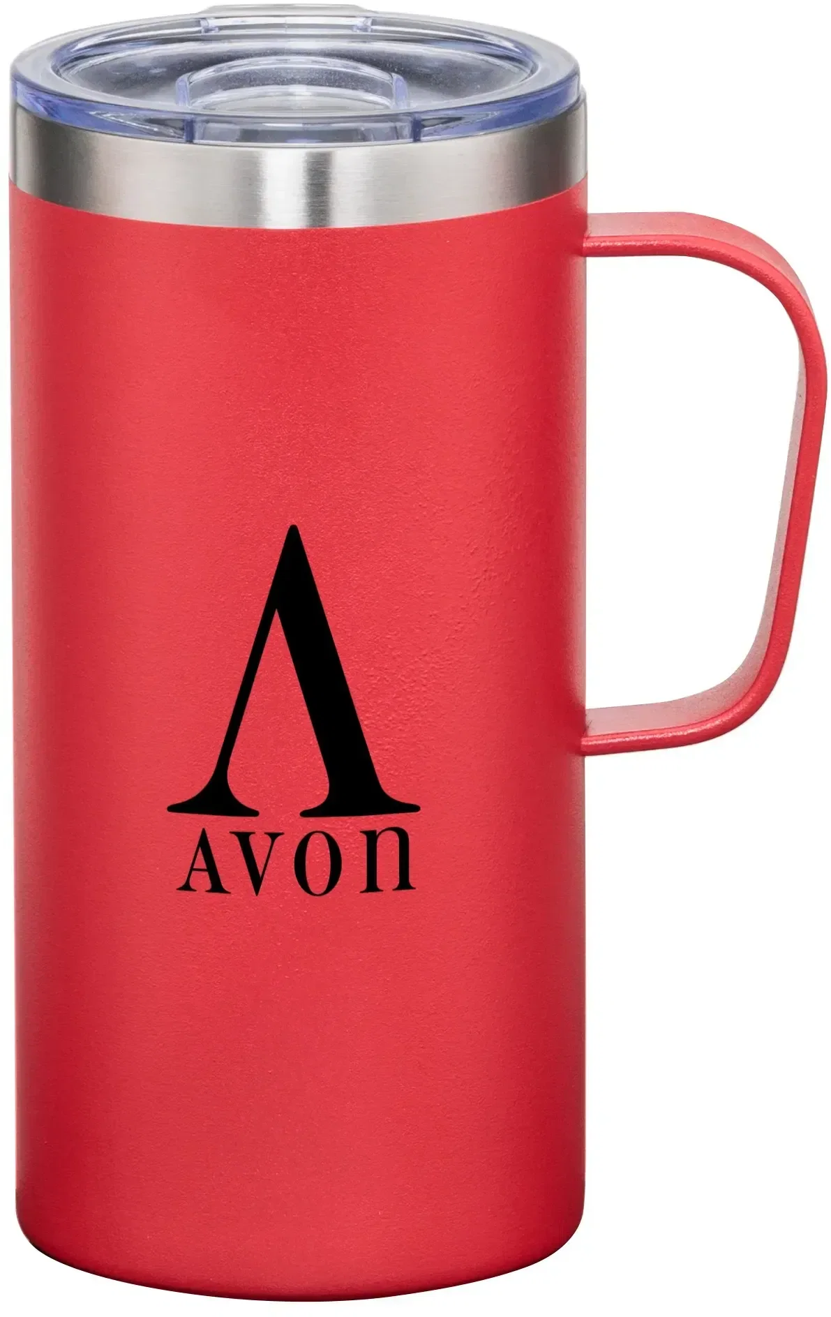 20oz Custom Stainless Steel Taiga Mug with Sliding Lid — view 4