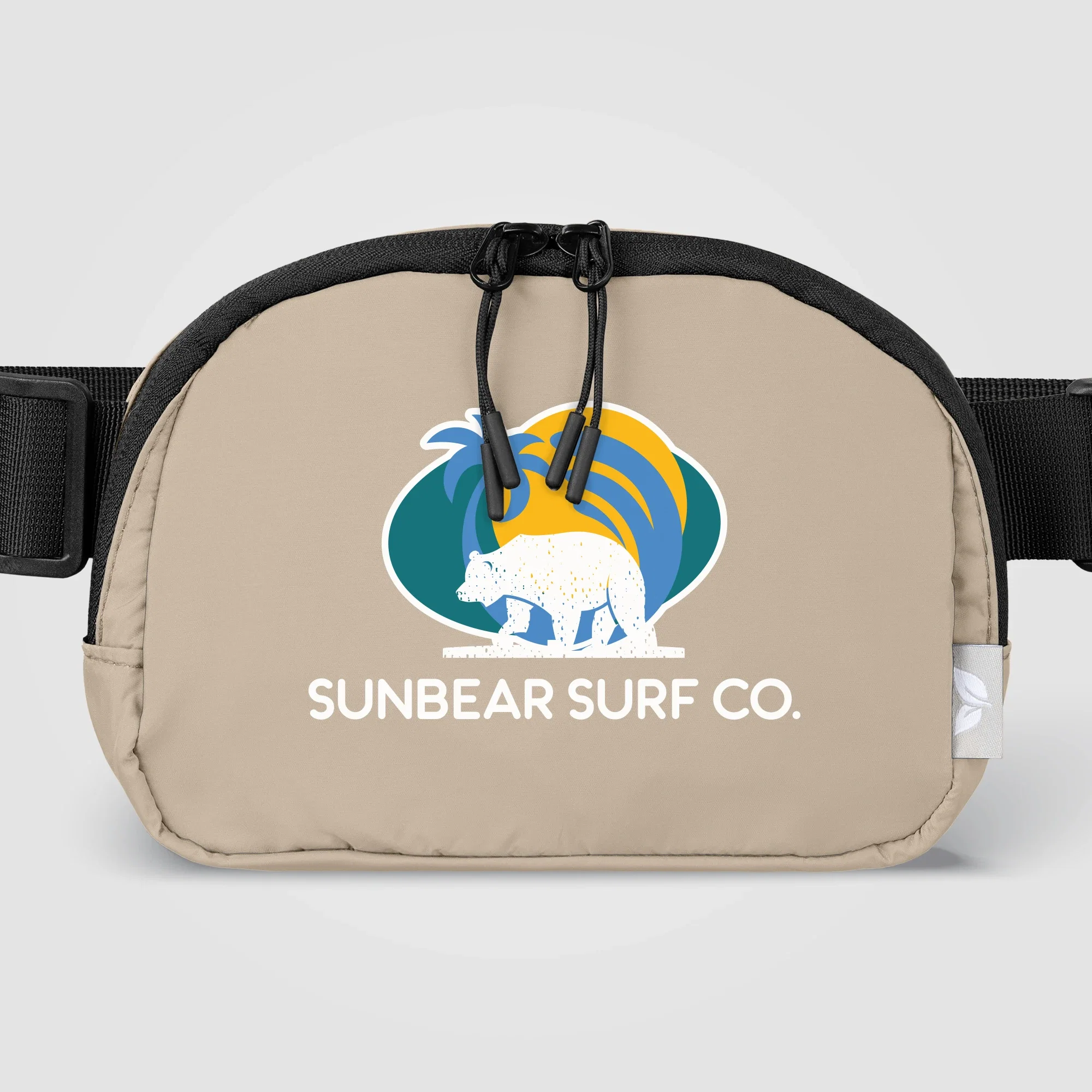 Taiga rPET Nylon Zippered Waist Bag — view 4