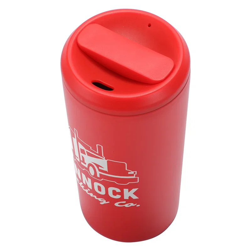 Talia tumbler shown in red, a studio product shot highlighting the colorway